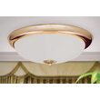 Plafoniera clasica alama Aur 24k 3xE27/60W, Empire DL 7-087/3/47 Gold-Opal Orion
